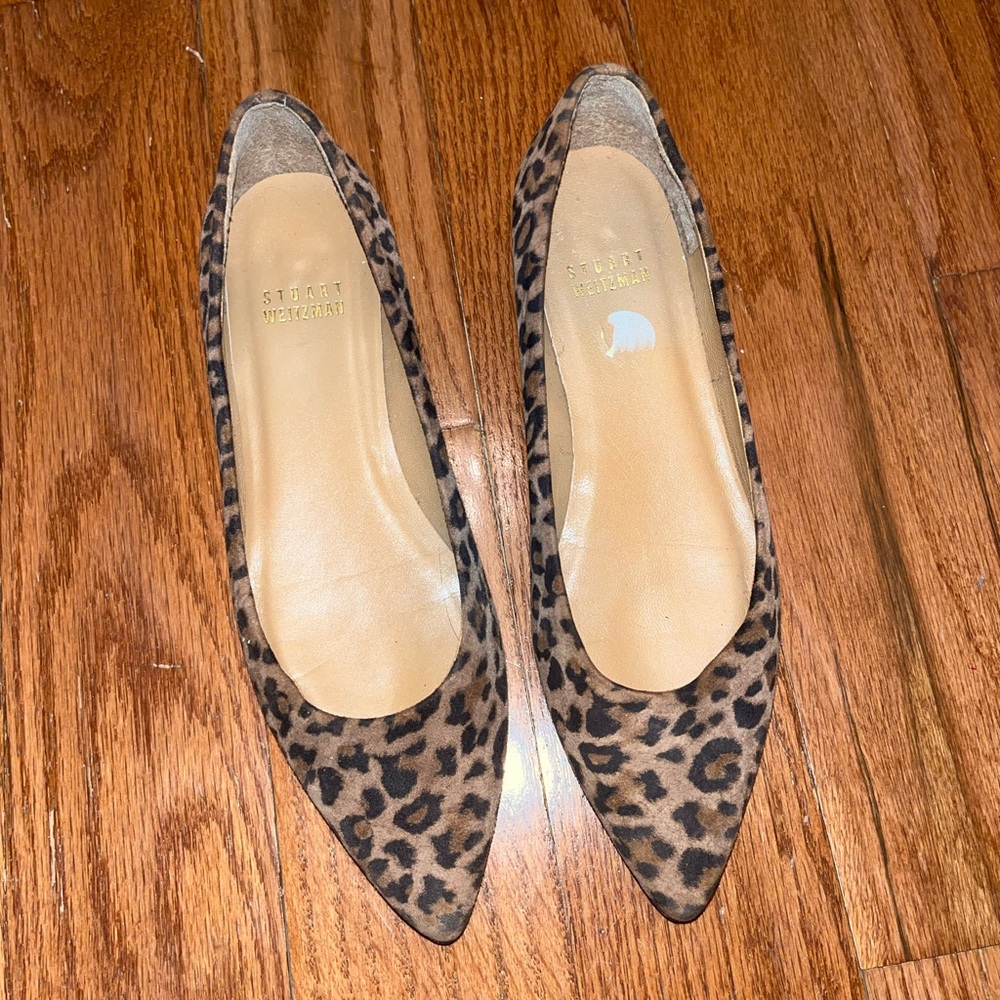 Cheetah print flats